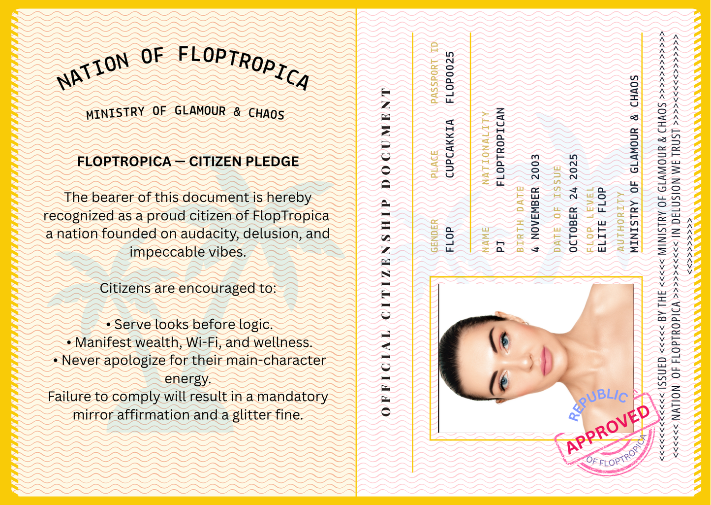 FlopTropican Passport