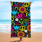 Printed Towel Seaside Vacation Beach Bath Towel