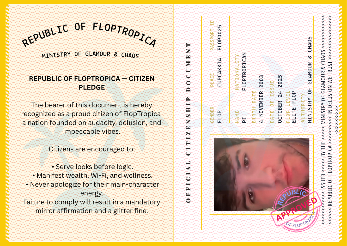 FlopTropican Passport