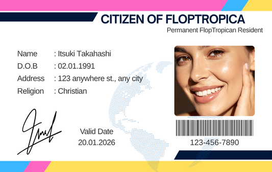 FlopTropican Drivers Licence