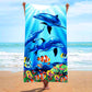 Printed Towel Seaside Vacation Beach Bath Towel